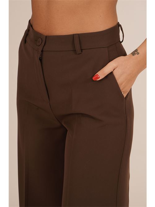 Pantalone palazzo GM by Gai Mattiolo | GM4213MORO